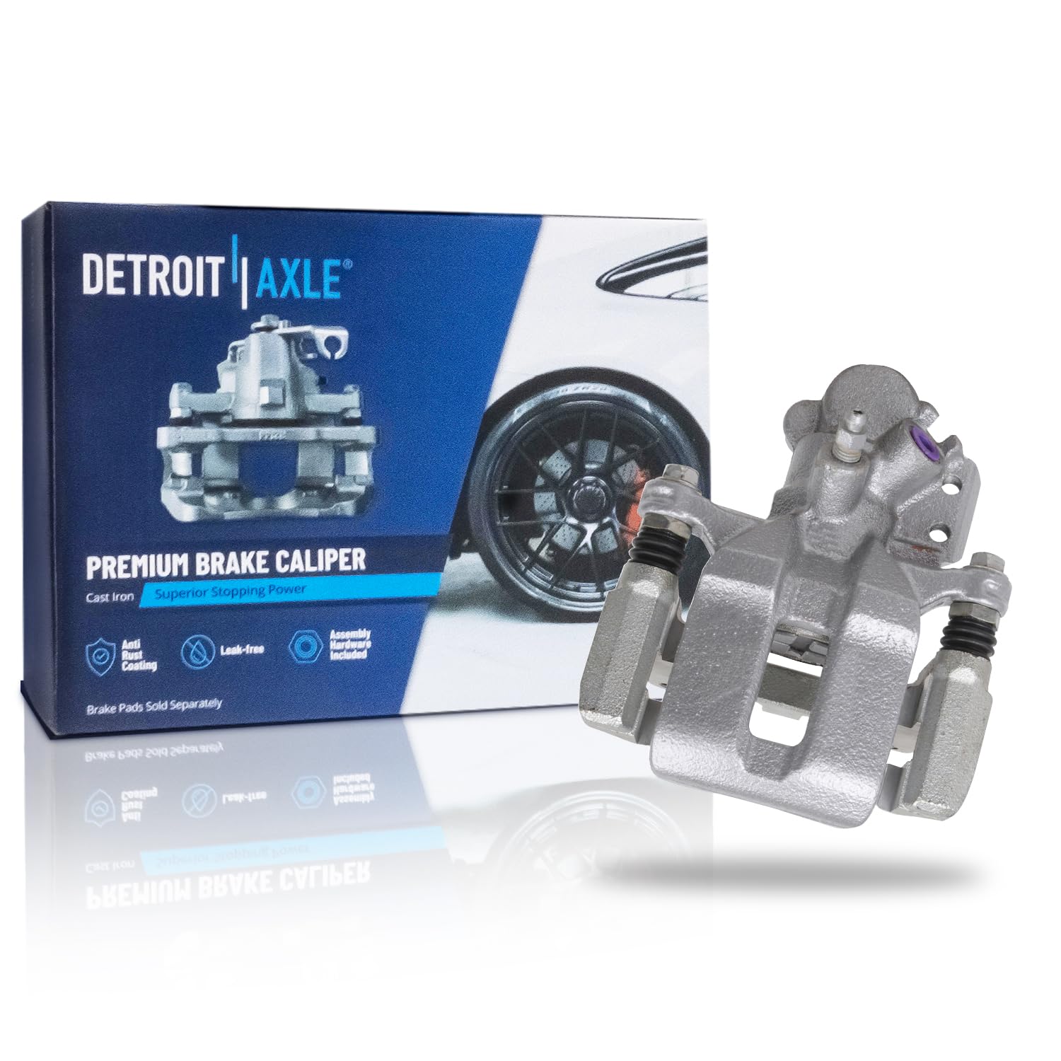 Detroit Axle - Rear Right Brake Caliper for 2007-2013 Suzuki SX4