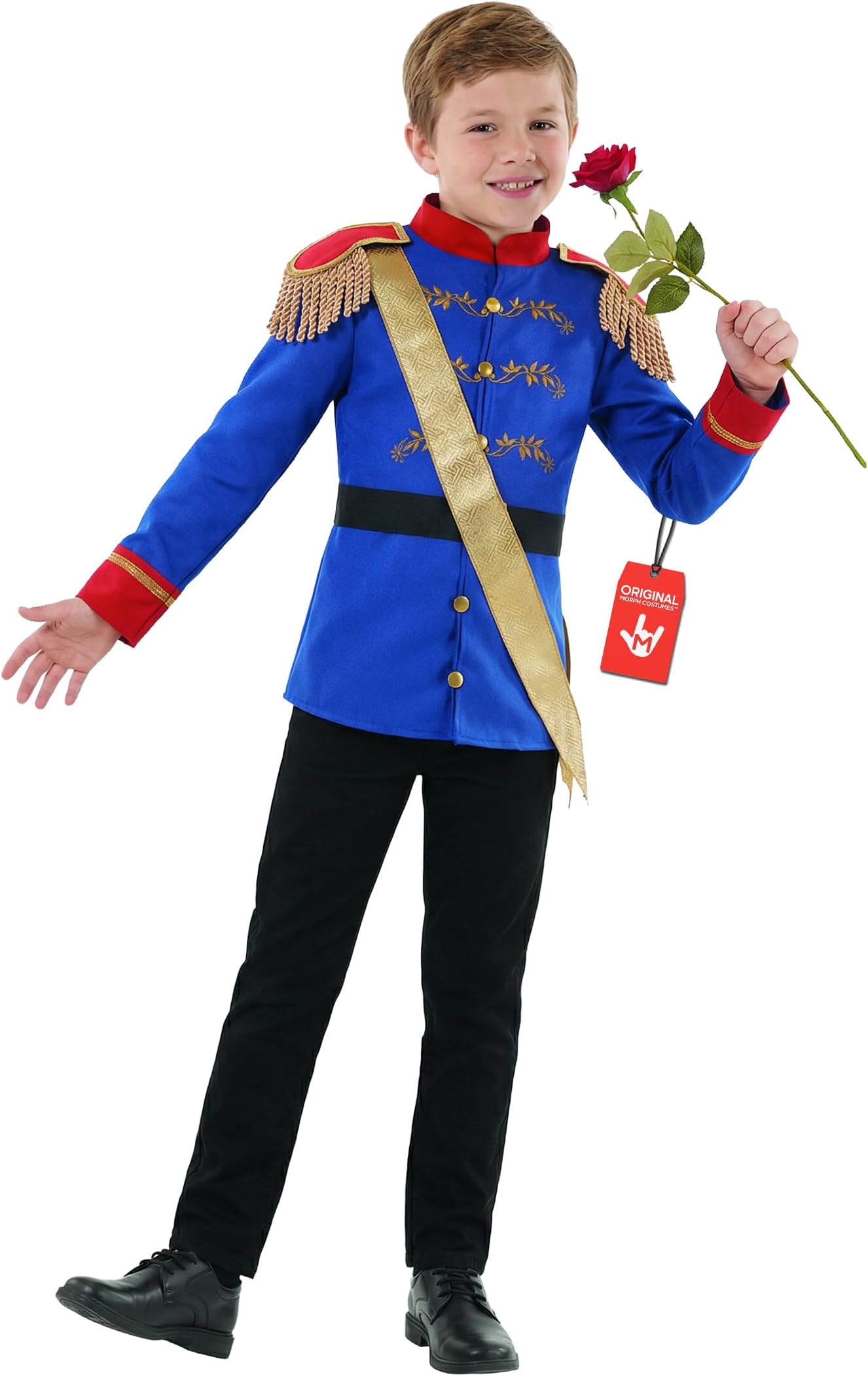 Morph Prince Costumes For Boys, Prince Charming Costume Kids, Fairytale Costumes For Boys, World Book Day Costume