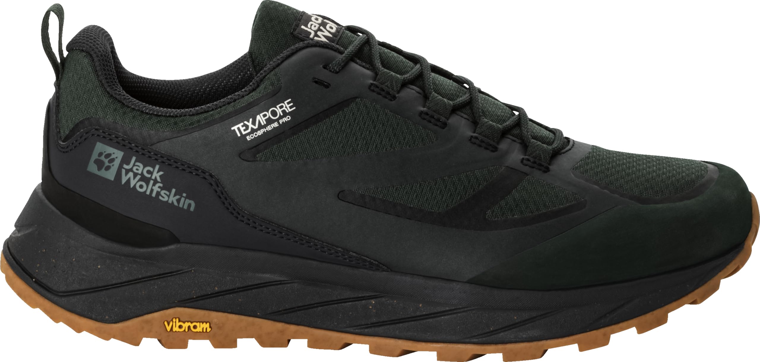 Jack Wolfskin TERRAVENTURE Texapore Low M, Hiking Shoe, Black Olive,
