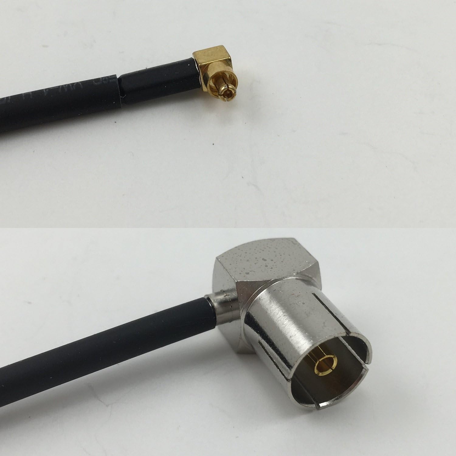 Custom Cables Group LLCSMA female to Y type 2X L MMCX female Spliter Combiner pigtail RG316