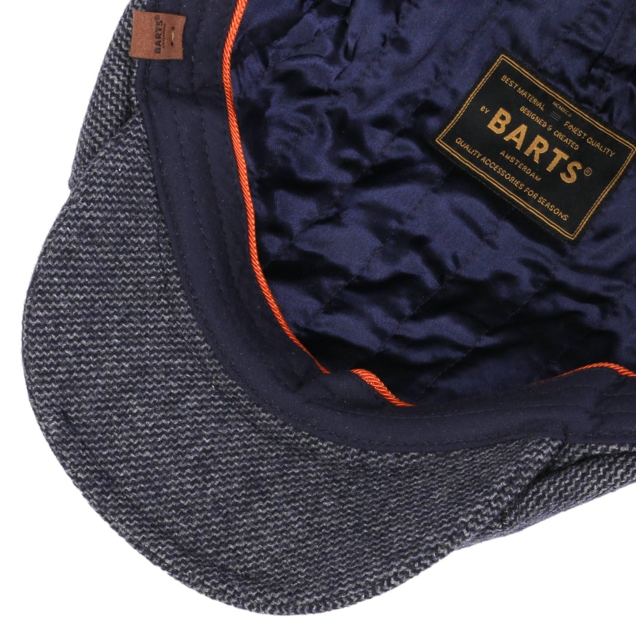 Barts Jamaica Wool Mix Flatcap Schirmmütze Schiebermütze Herren - mit Schirm, Futter, Futter Herbst-Winter Winter