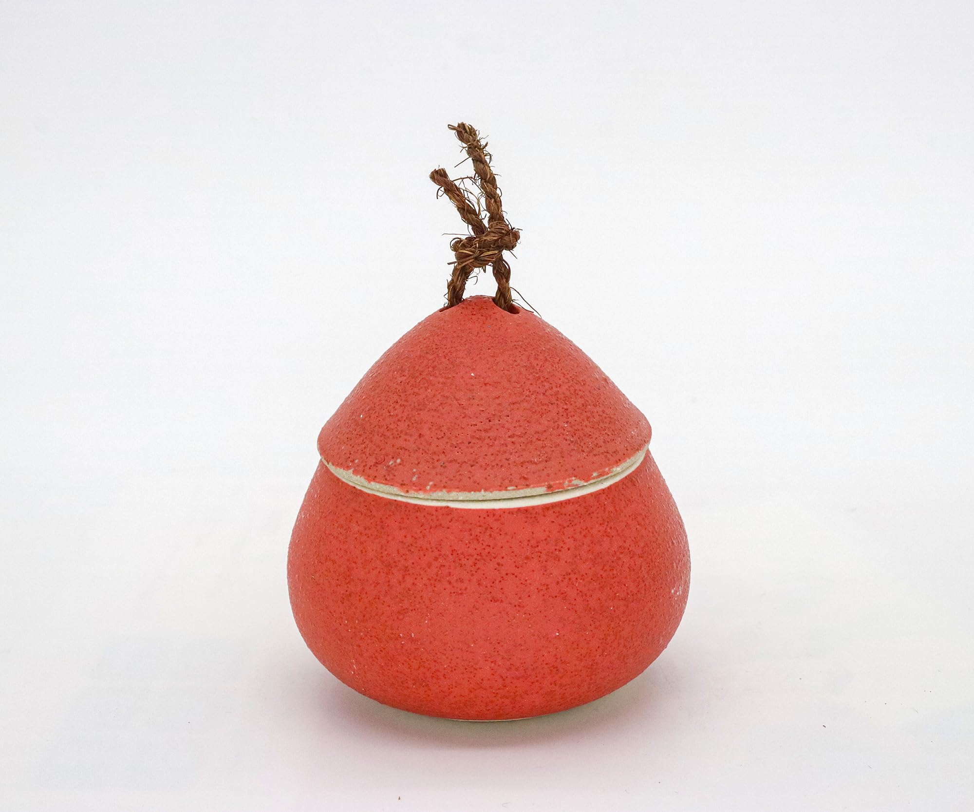 Amazon.co.jp: クラフトマンハウス 香炉(香玉付)色彩・赤 日本製