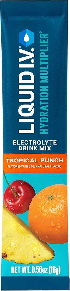 Liquid Iv Tropical Punch Hydration Drink Mix, 0.56 Oz