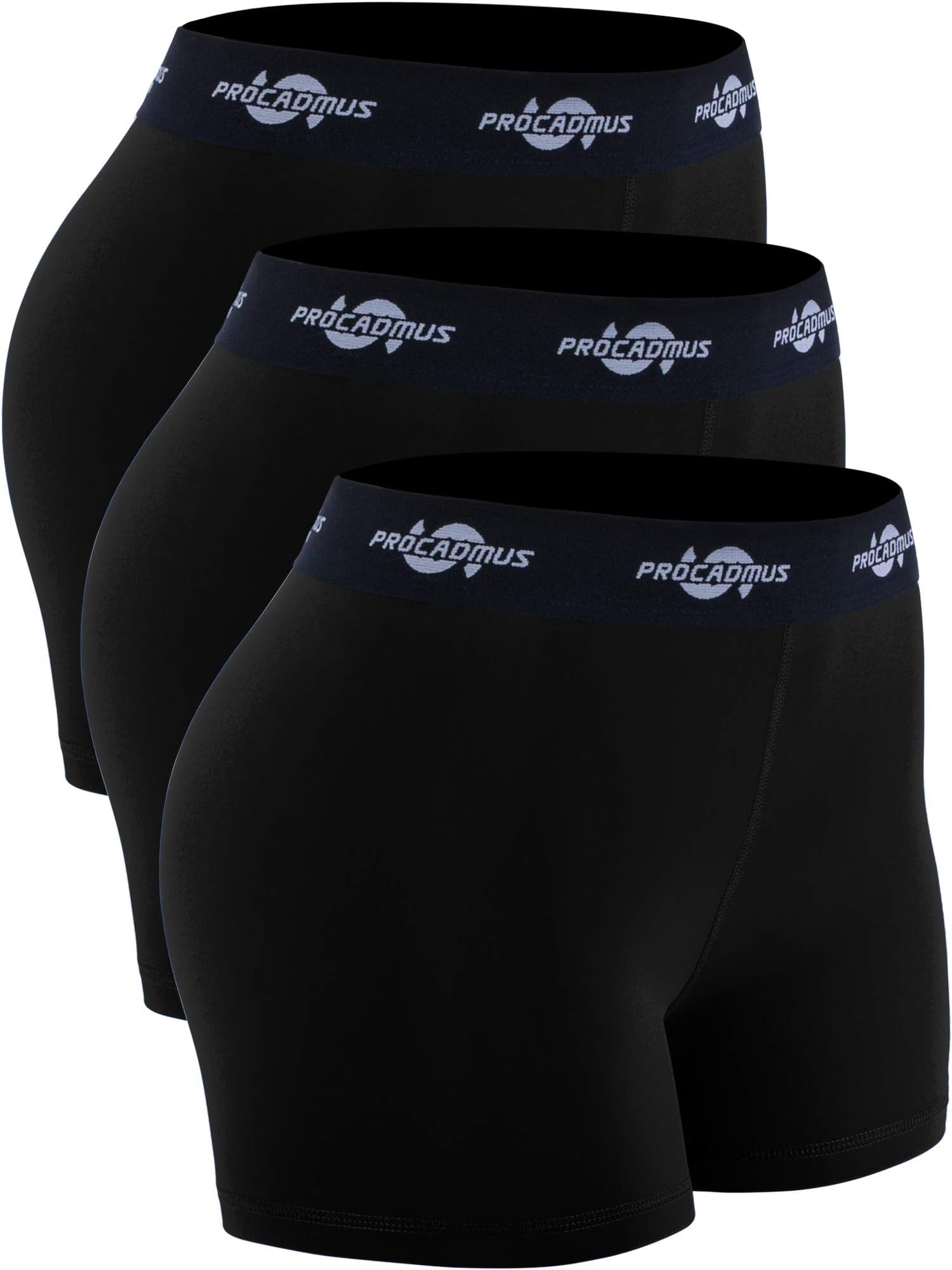 Women's Spandex Volleyball Shorts 3" Compression Pro Shorts