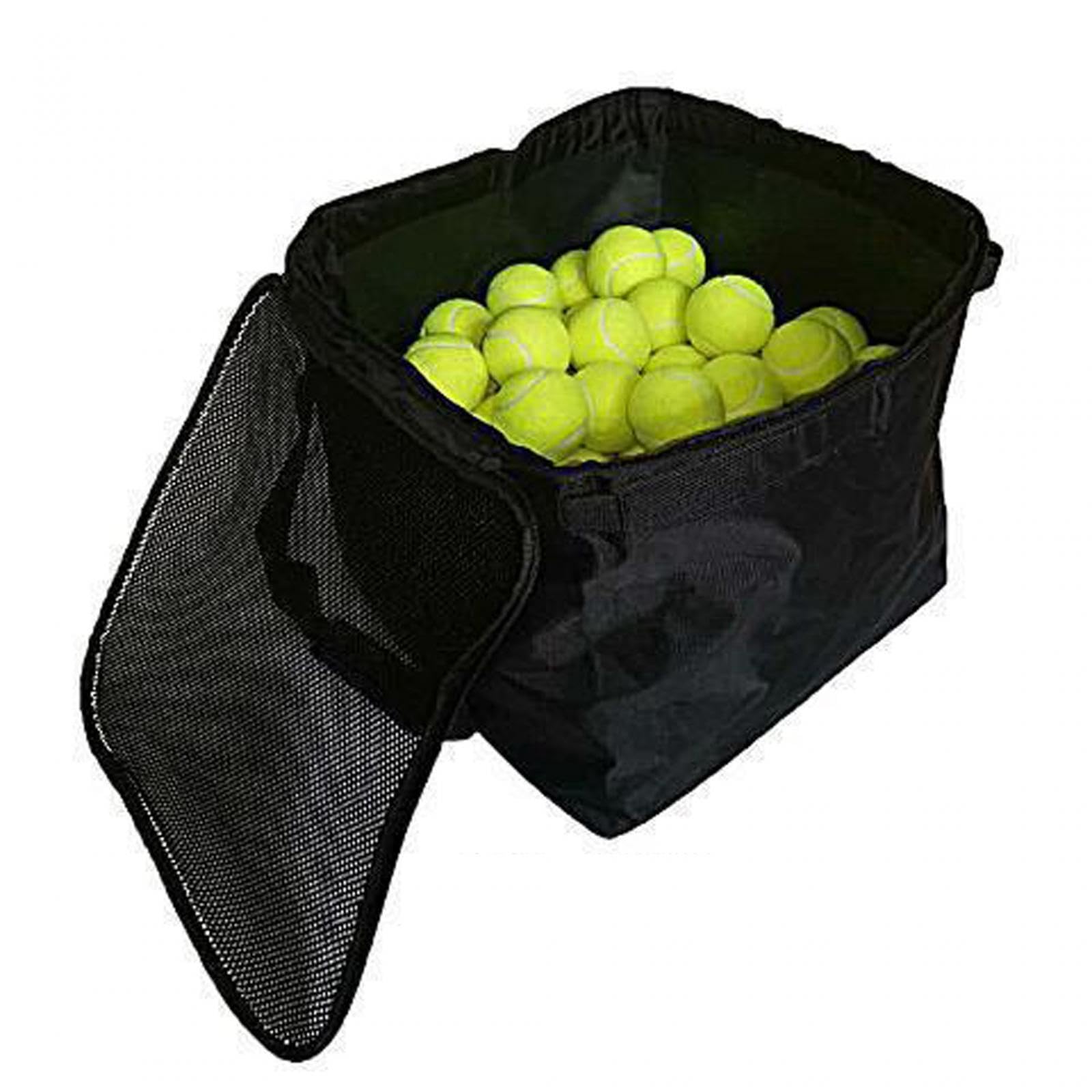 Perfeclan Bolsa para Carrito de Pelotas de Tenis, Compacta con Asa, Cesta de Almacenamiento de Nailon para 150 Pelotas