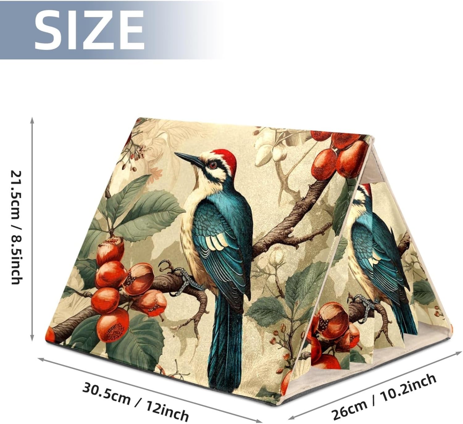 MAgiLL Guinea Pig Bed, Comfortable Hamster House, Hiding Place for Small Pets, Foldable Bed nest, Suitable for Short Rabbits, Rabbits, Ferrets, mice, Hedgehogs, and Creative Chinchilla Mouse nest