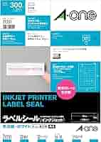 a様 Amazon.co.jp: エーワン ラベルシール インクジェット 光沢紙 A4
