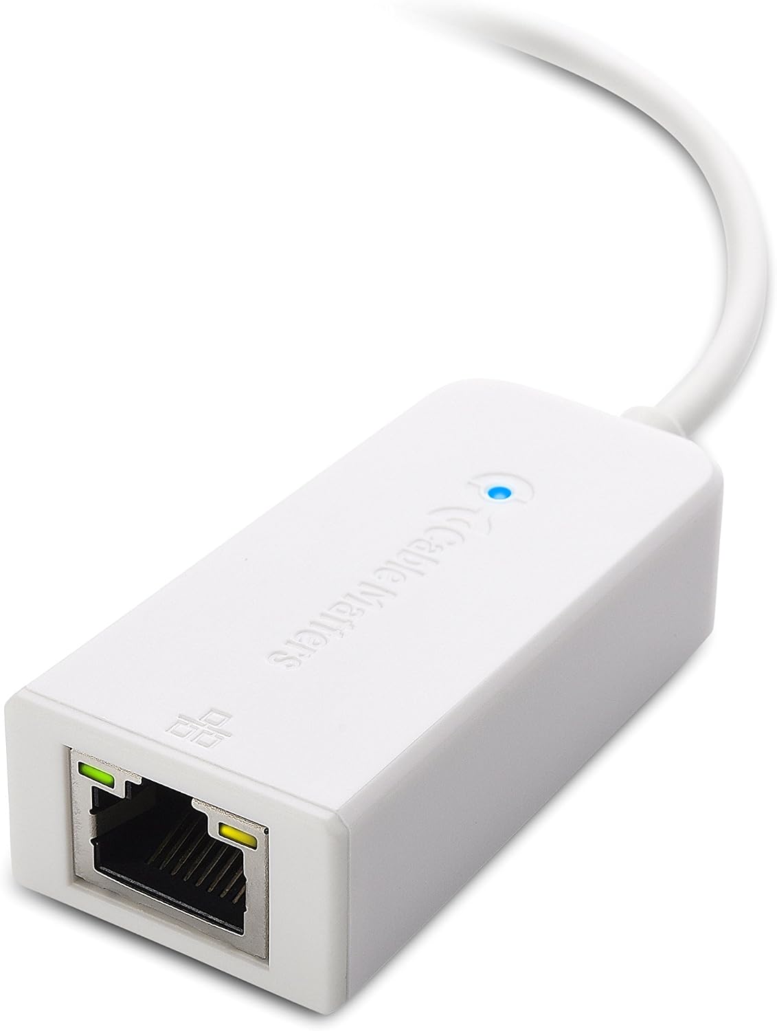 Cable Matters Plug & Play USB to Ethernet Adapter with PXE, MAC Address Clone Support (USB 3.0 to Gigabit Ethernet, Ethernet to USB, Ethernet Adapter for Laptop) Supporting 10/100/1000Mbps in White