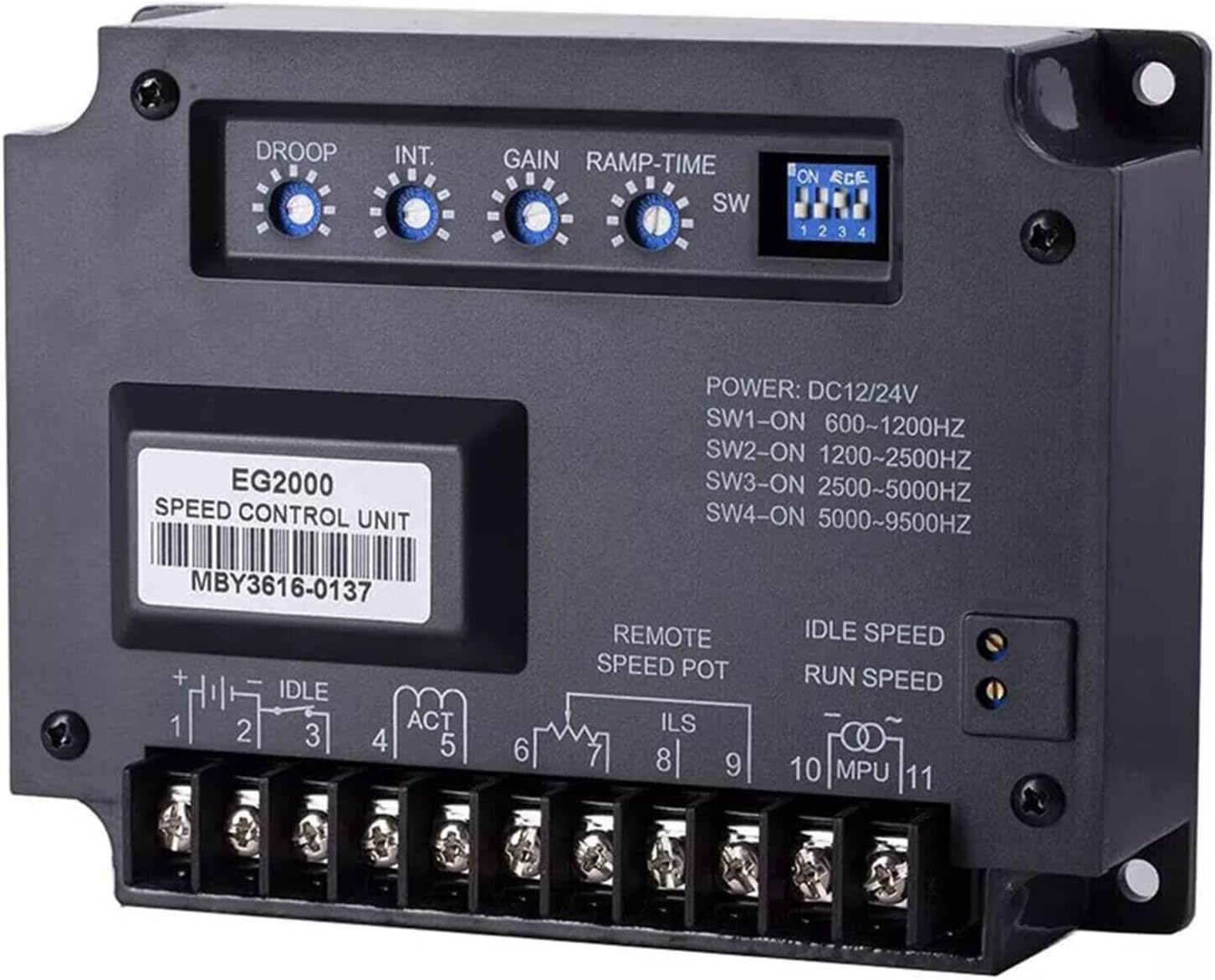 Replacement Parts For EG2000 Electronic Engine Speed Governor Controller Generator Controller Panel Mod-G88A-2091