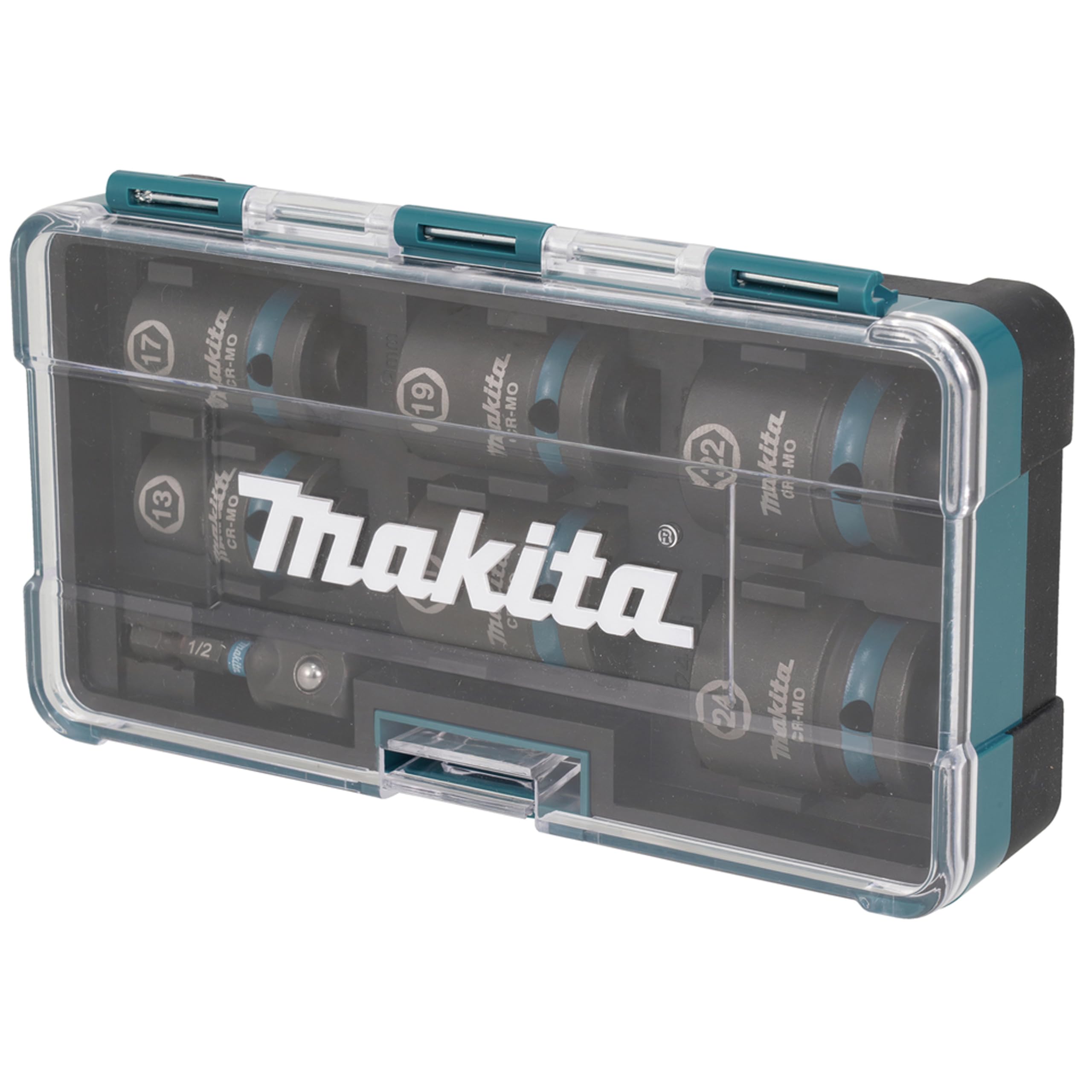 Makita E-16592 Impact Black krachtdoppenset 1/2 vierkant 7-delig