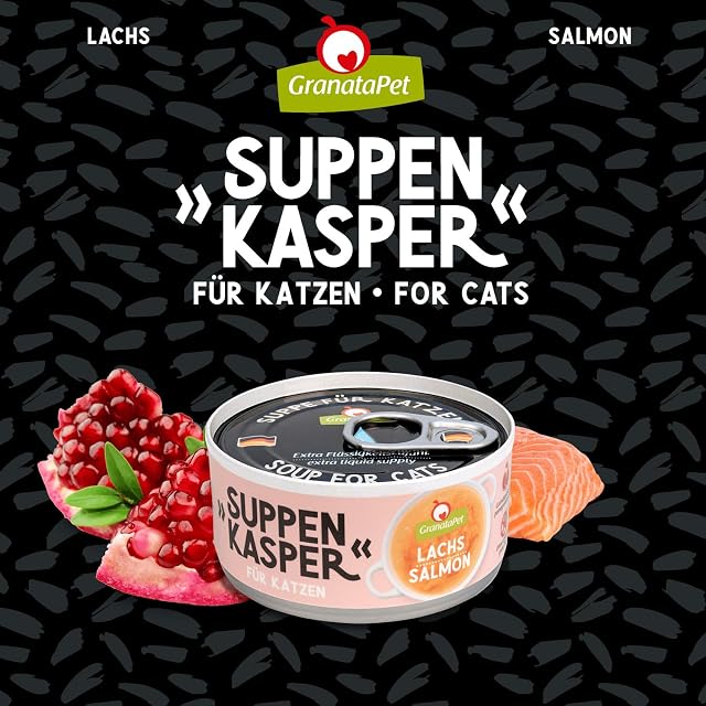 Foto 2 de 6 de GranataPet Salmón Snack para Gatos Sopa Antihambre Sin Cereales y Sin Azúcar Aditivos Alimentos…