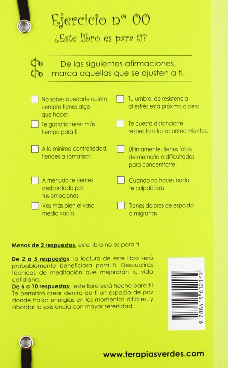 50 ejercicios para aprender a meditar (Terapias 50 Ejercicios)