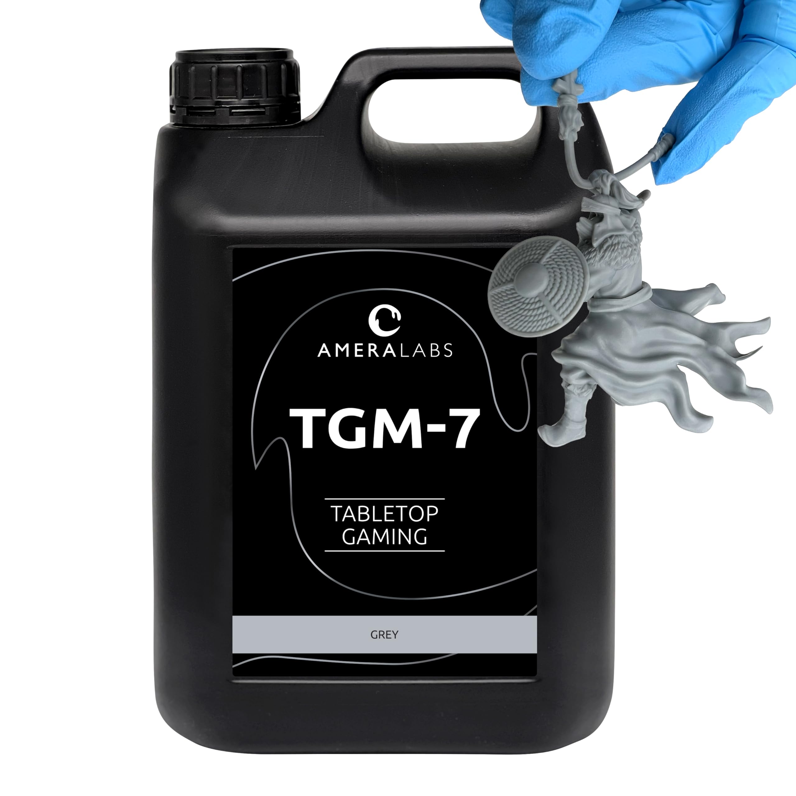TGM-7 - Resina para impresora 3D para miniaturas de mesa, resistente, de alta resolución, bajo olor, secado rápido, líquido de impresión 3D para impresoras 4K/8K/12K LCD/DLP/SLA de resina UV