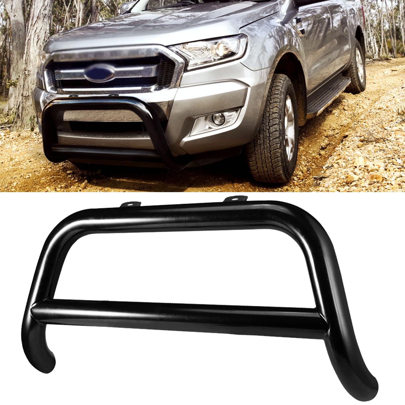 Pare-Buffle / Barre de Protection Avant / Pare-choc pour Ford Ranger 2012 – 2023 T6 T7 T8