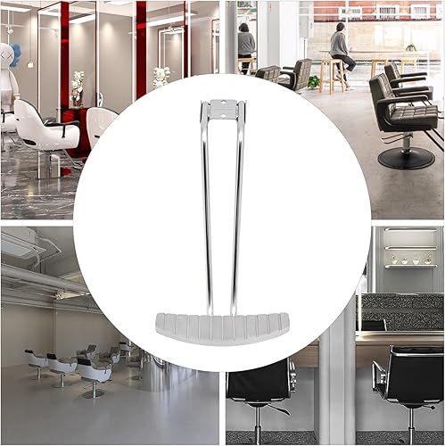 Miniatura 3 de Vintoro Reposapiés ajustable para silla de salón, equipo de salón de 12.68 x 21.65 pulgadas, reposapiés de silla de aleación de aluminio, grosor de