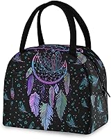 Vista 24 de Bolsa de almuerzo de astrología de bruja para mujeres y hombres, reutilizable, aislada, bolsa de almuerzo para oficina, trabajo, escuela, picnic