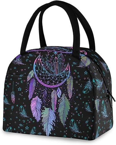 Miniatura 24 de Bolsa de almuerzo de astrología de bruja para mujeres y hombres, reutilizable, aislada, bolsa de almuerzo para oficina, trabajo, escuela, picnic