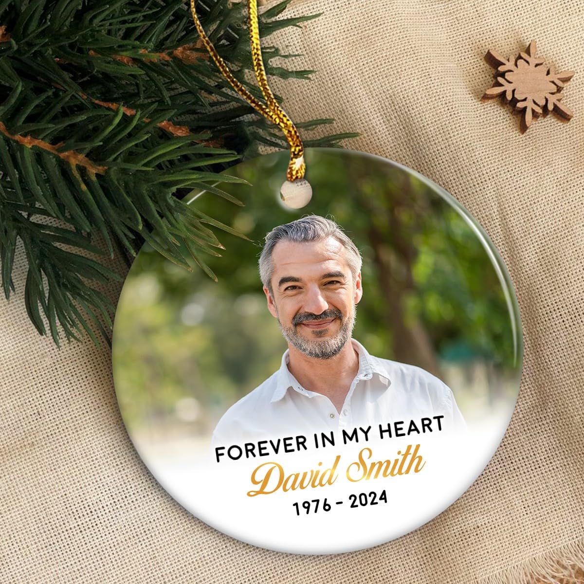 Chrstmas Memoral Ornament Unque Gfts Personalzed Gfts | Etsy