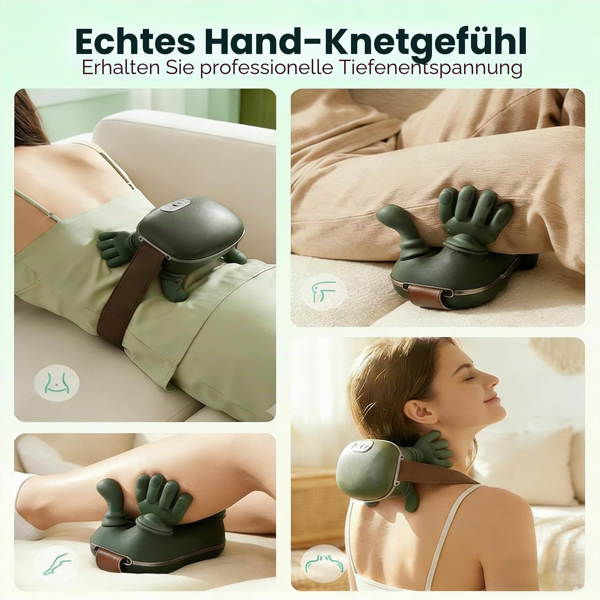4D Bionische Hand Nacken und Schultermassagegerät
