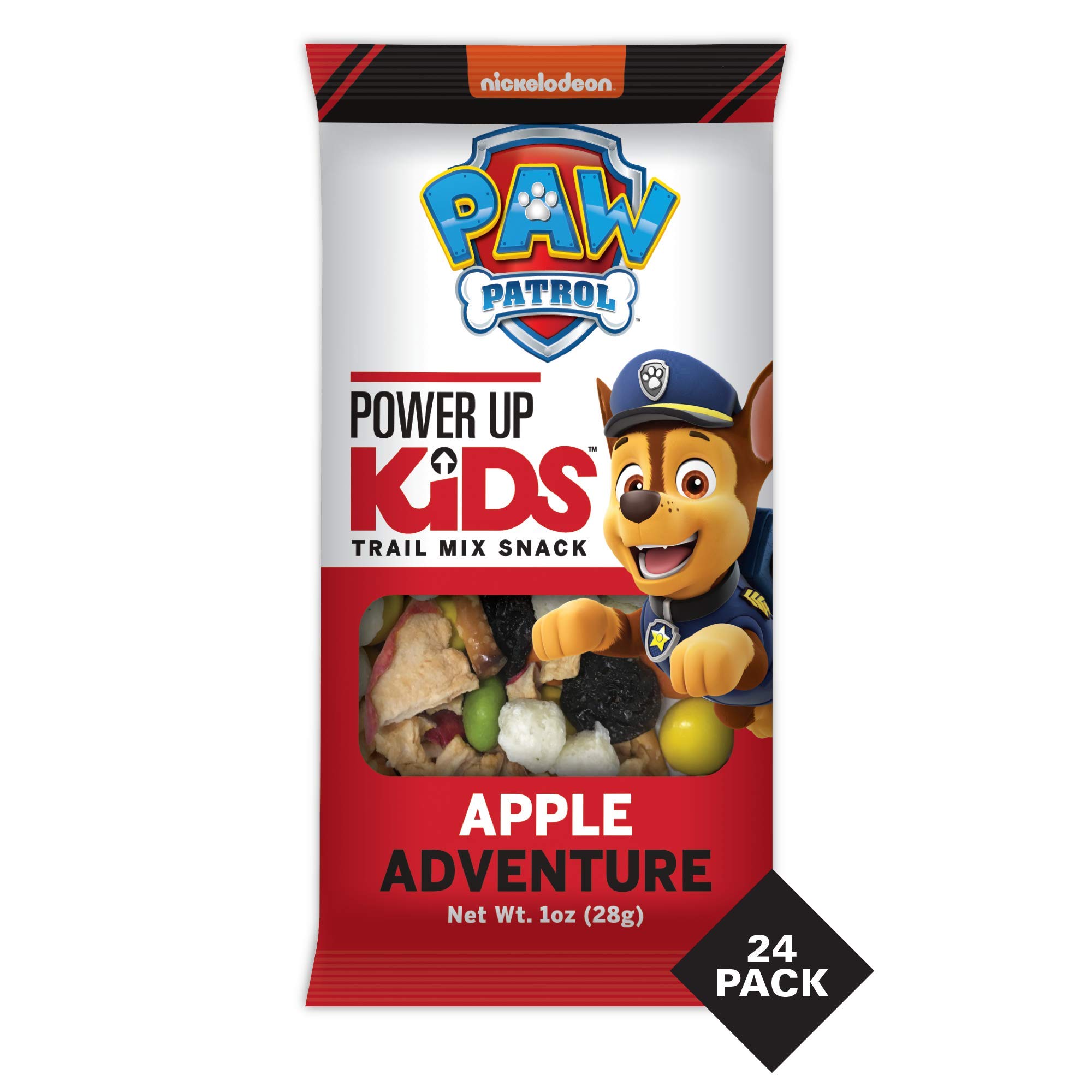 Power Up Kids Apple Adventure Trail Mix, Nut Free, Snack Mix, Perfect Snack for School, Gluten Free, No Artifical Colors or Flavors - Multi-Pack (24 Individual Servings)