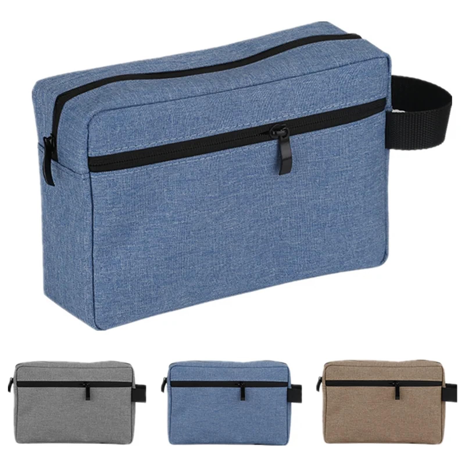 Torby kosmetyczne Kosmetyczka podróżna męska kosmetyczka damska niezbędne etui na kosmetyki wodoodporna damska kosmetyczka kosmetyczka kosmetyczka organizer do przechowywania kosmetyków(A-grey)