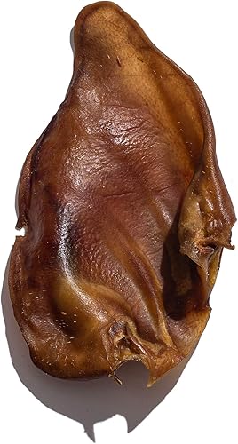 Miniatura 8 de Jack&Pup - Orejas de cerdo enteras naturales para perros grandes, orejas de cerdo para perros, golosinas masticables para razas grandes y pequeñas