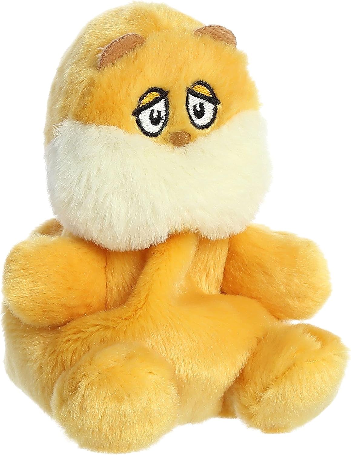 Aurora® Whimsical Dr. Seuss™ Palm Pals™ The Lorax Stuffed Animal - Officially Licensed Plush for Imaginative Play - Perfect for Kids and Adults - Orange 4.5 Inches