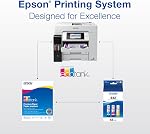 Bouteille d'encre ultra-haute capacité EPSON 542 EcoTank Pro Noir (T542120-S) Compatible avec ET-5150, 5170, 5180, 5800, 5850, 5880, 16600, 16650