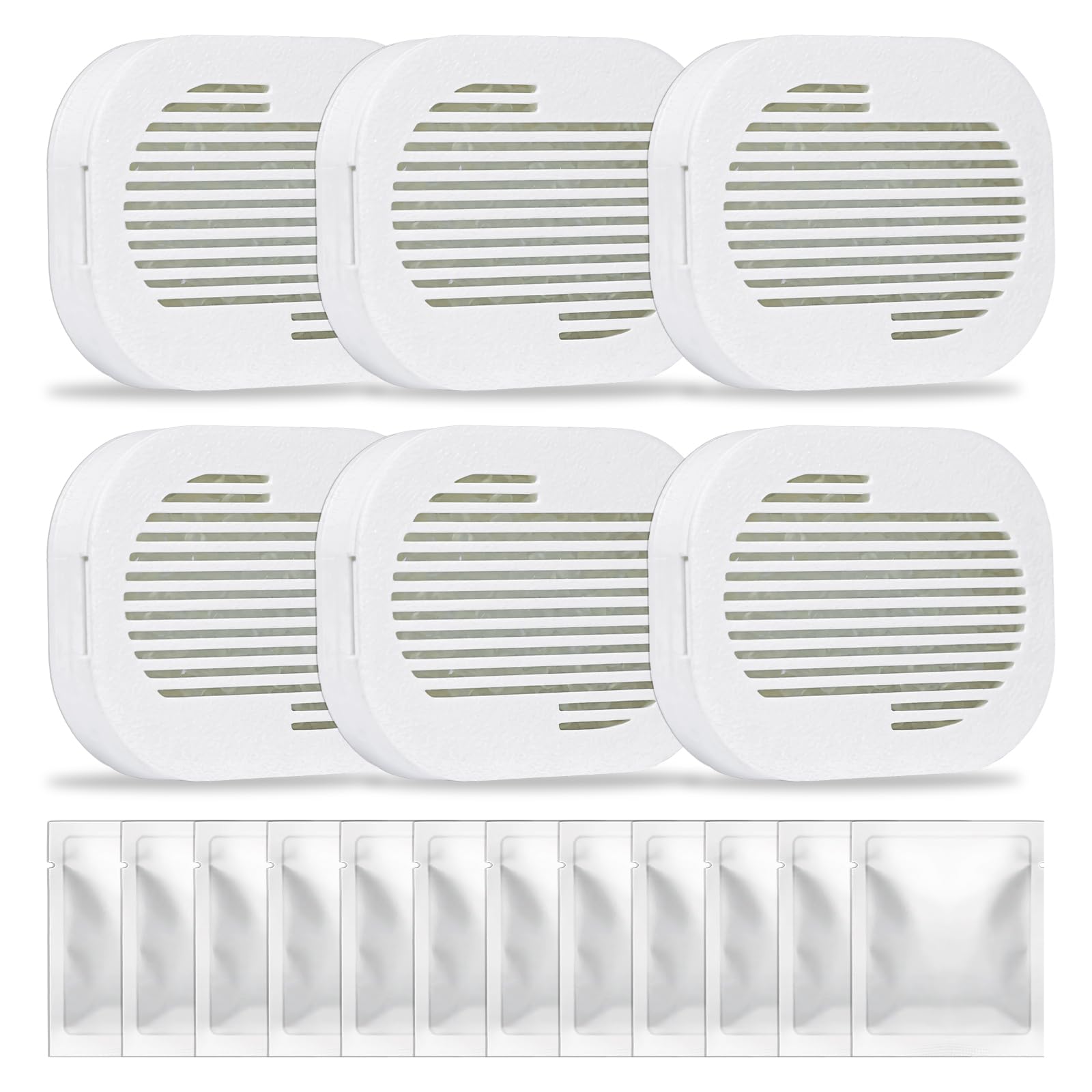 6+12 Pcs Fragrance Boxes Compatible with PetSnowy Snow+ Litter Box