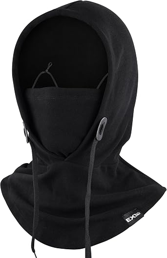 Balaclava Face Mask, 4-in-1 Warm Winter Ski Mask for Men Women Neck Warmer for Skiing Cycling