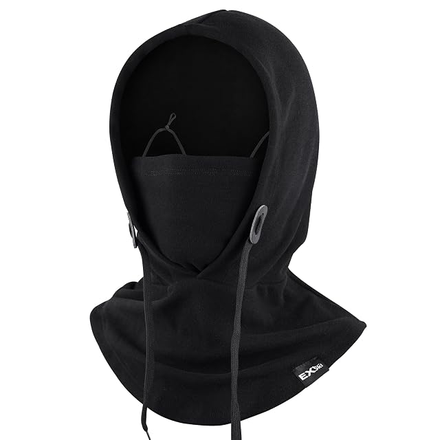 Balaclava Face Mask 4-in-1 Warm Winter Ski Mask for Men Women Neck Warmer for Skiing Cycling