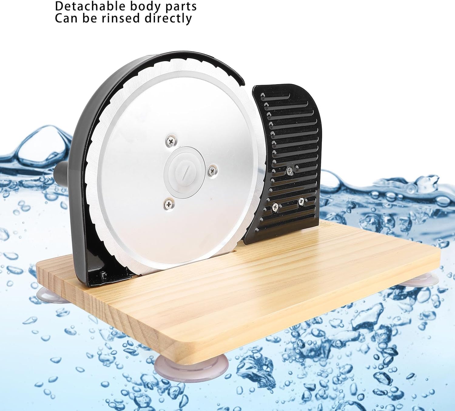 Manual Bread Cutter, Stainless Steel 170mm Blade, Adjustable Thickness Crank Slices, Retro, Modern Functionality, For Homemade Bread, Kitchen Bakery, Soft Dense Bread