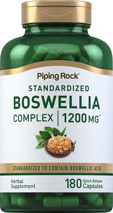 Piping Rock Boswellia Extract Capsules | 180 Pills