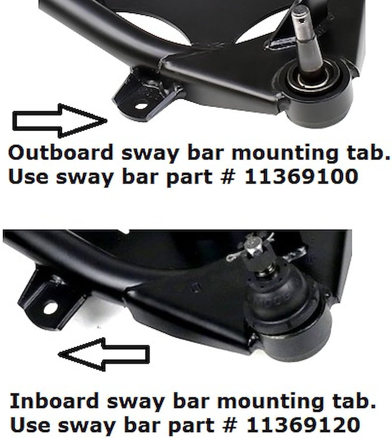 RideTech 11369100 Musclebar Sway Bar, Front