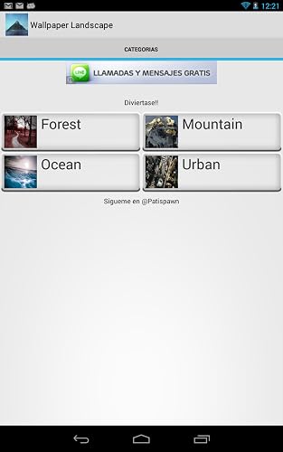 Wallpaper Paysage – vue 2