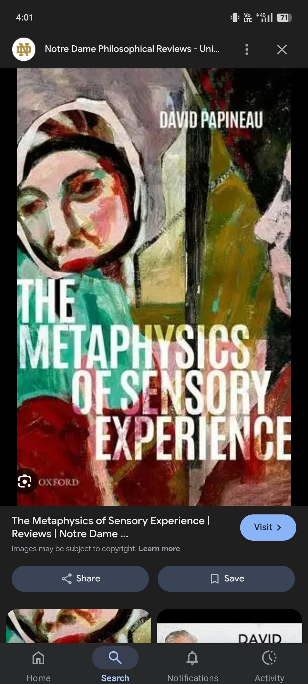 Buy The Metaphysics of Sensory Experience — BookShops.in