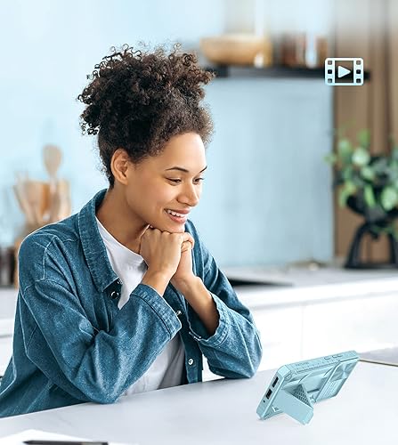 Miniatura 8 de FNTCASE Funda para Samsung Galaxy A54-5G protección de grado militar a prueba de caídas con soporte  Goma texturizada protectora resistente a prueba