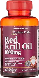 Puritan's Pride Red Krill Oil 1000 mg (170 mg Active Omega-3)
