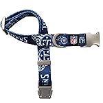 Littlearth NFL Tennessee Titans Pet Premium Collar, Team Color, Medium