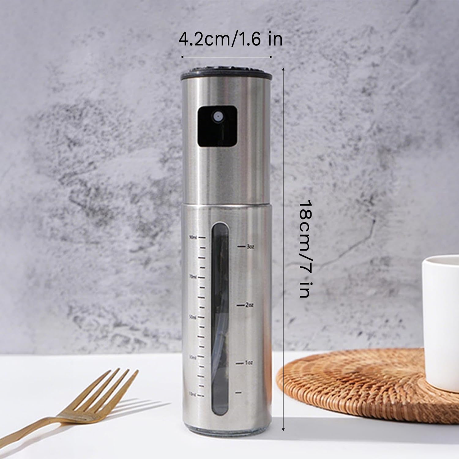Olive Oil Sprayer Bottle for Cooking,Olive Oil Dispenser Bottle for Kitchen