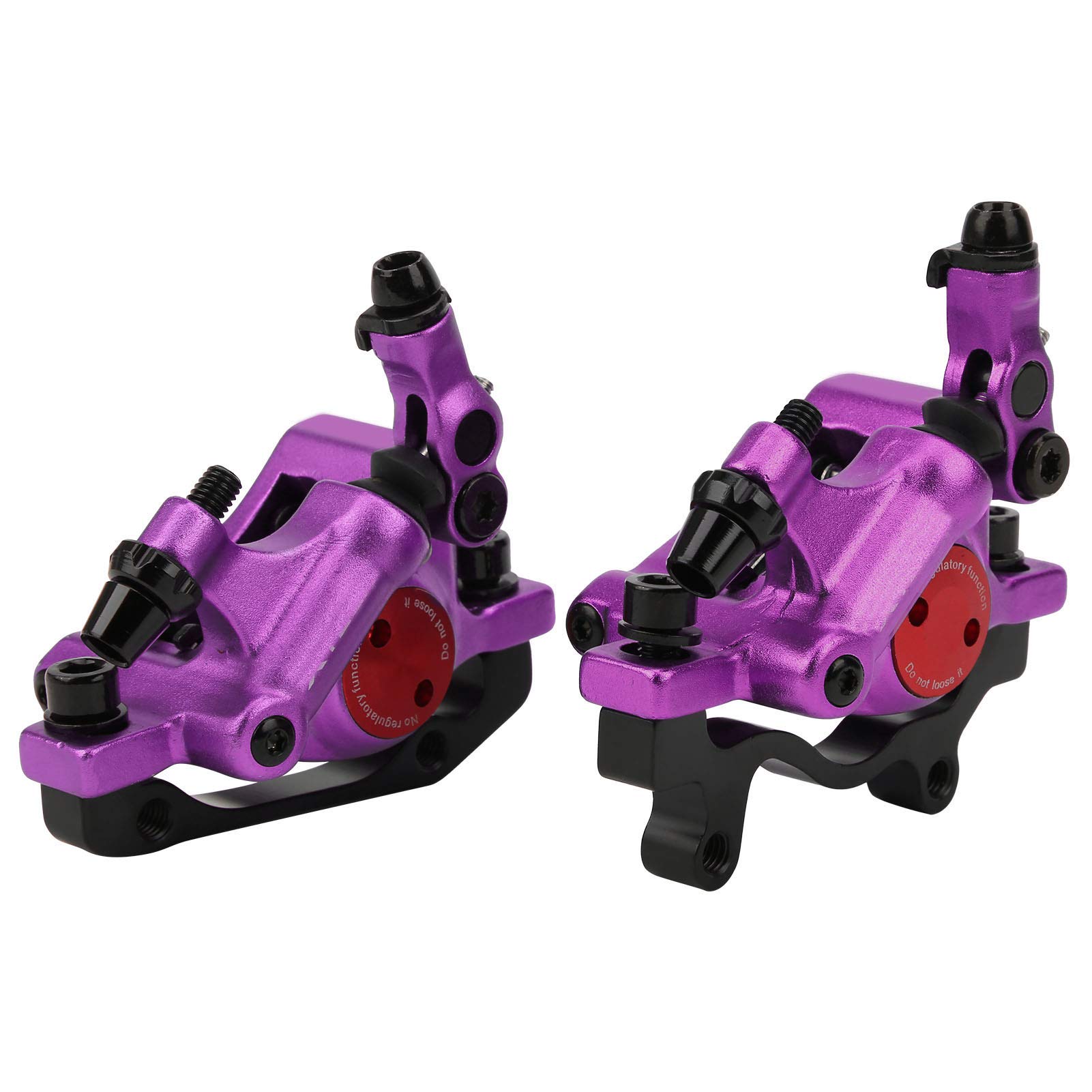 2 pièces en Alliage d'aluminium Dispositif de Frein à Disque de vélo de Montagne Accessoire de vélo Pliant système de Frein à Disque hydraulique Forte Force de freinage pour vélos