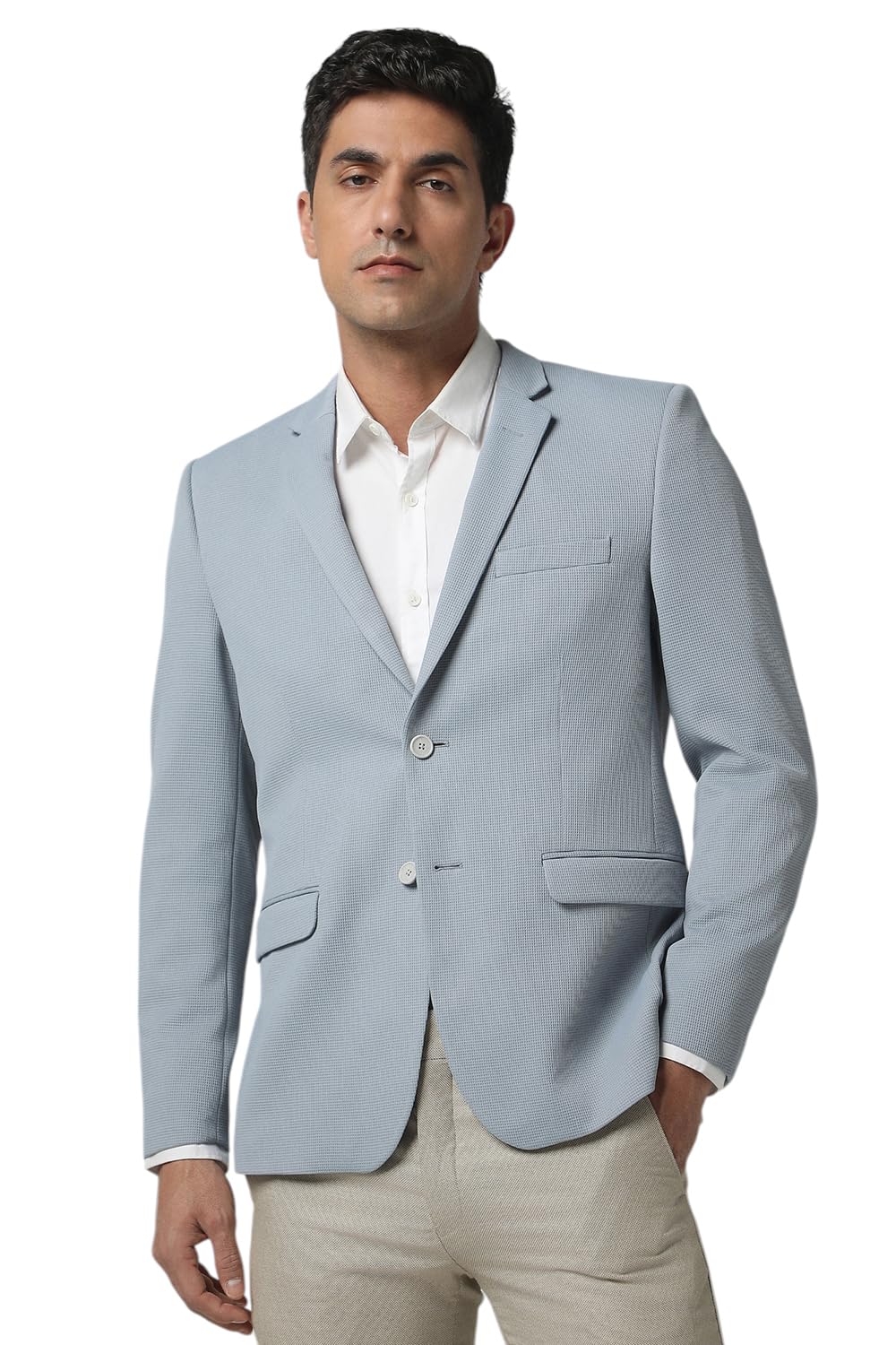 Men's Neo Slim Waffle Knit Blazer