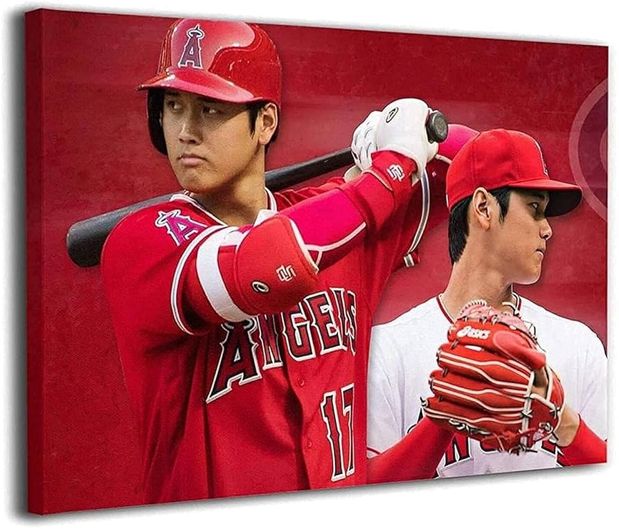 MLB エンゼルス　大谷翔平 ポスター インテリア絵画 51qC1oVt5QL._AC_SY200_QL15_.jpg