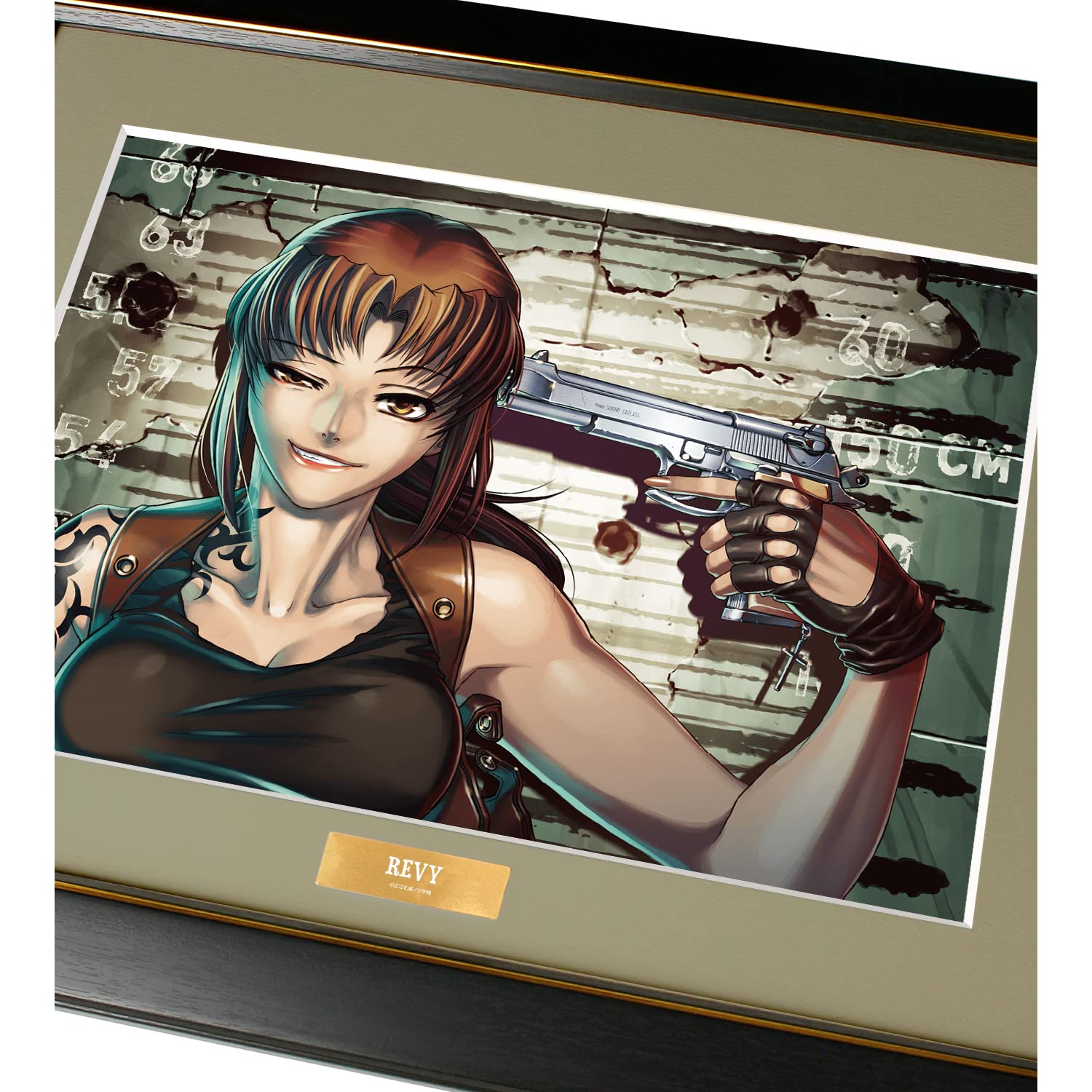 【★加古川物流】【中古品】BLACK LAGOON レヴィ キャラファイングラフ ver.B【741】 BLACK LAGOON - レヴィ キャラファイングラフ ver.B | AMNIBUS