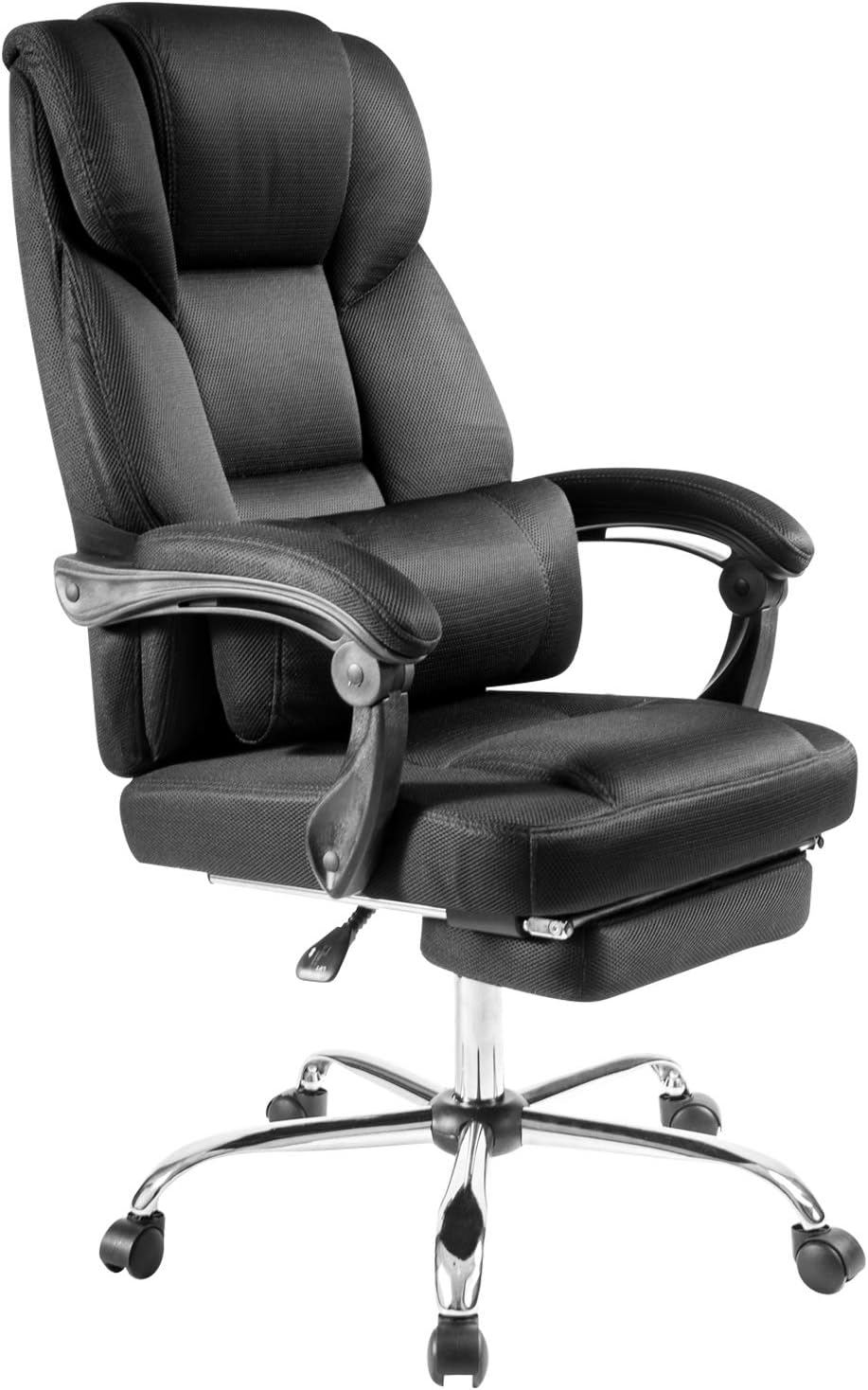 Merax Office Chair with Foot Rest High Back Reclining Chair