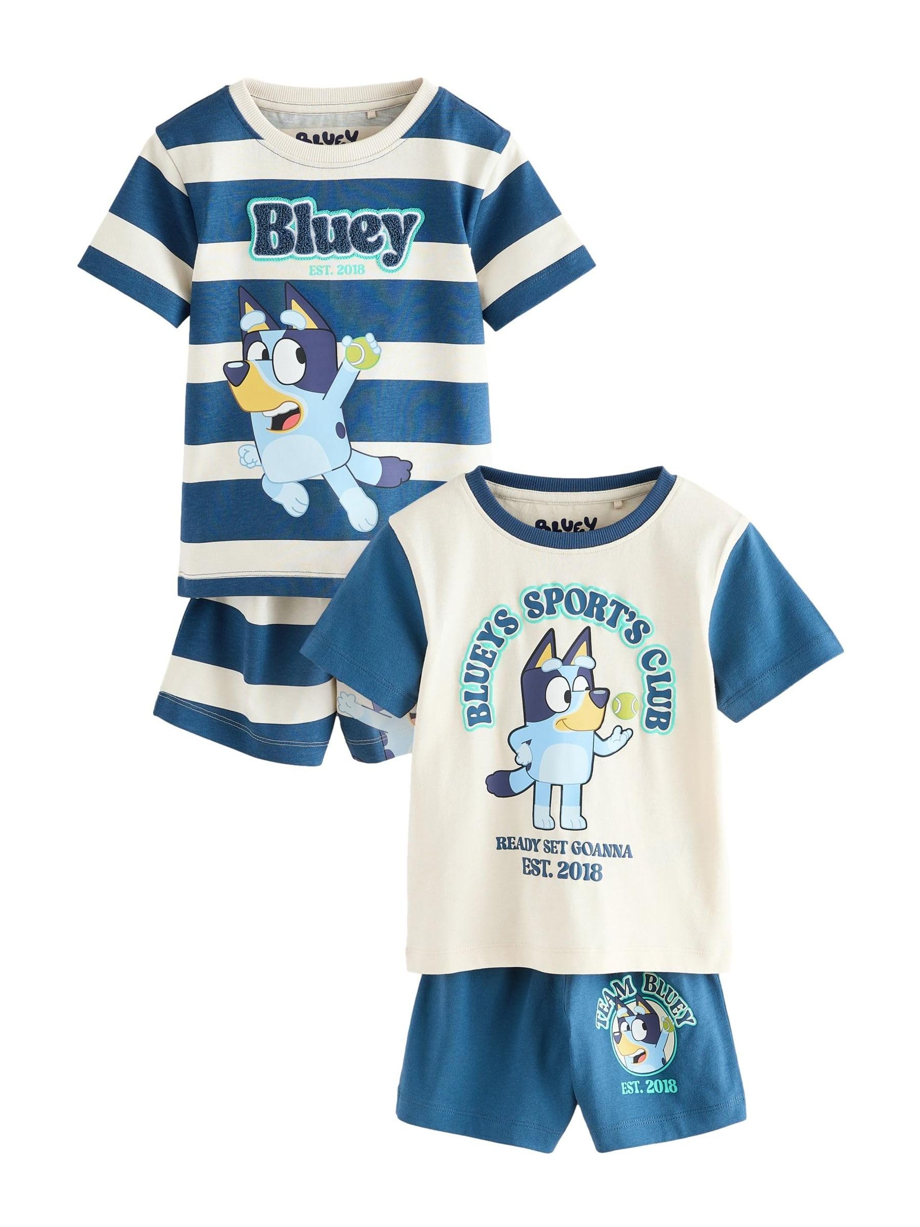 NEXT Jungen Kurze Schlafanzüge, 2er-Pack