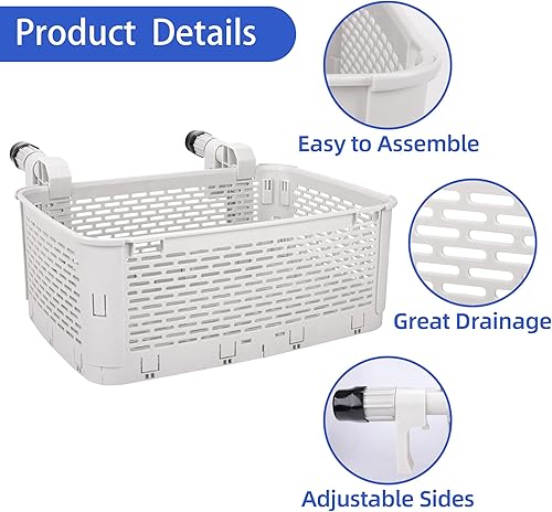 Miniatura 3 de Cesta de almacenamiento extra grande junto a la piscina, cesta de almacenamiento para piscina sobre el suelo, accesorios de almacenamiento para la