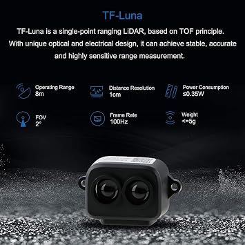 Lidar レンジファインダー センサーモジュール シングルポイント マイクロ測距モジュール Pixhawk ケーブル対応