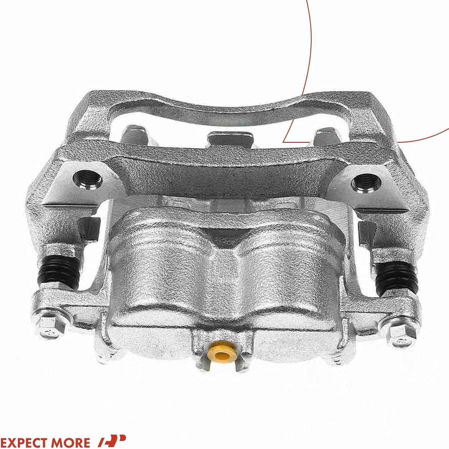 A-Premium Disc Brake Caliper Assembly with Bracket Compatible with Select Honda Models - CR-V 2012-2016 Sport Utility, Crosstour 2012-2015 Hatchback - Front Right Passenger Side