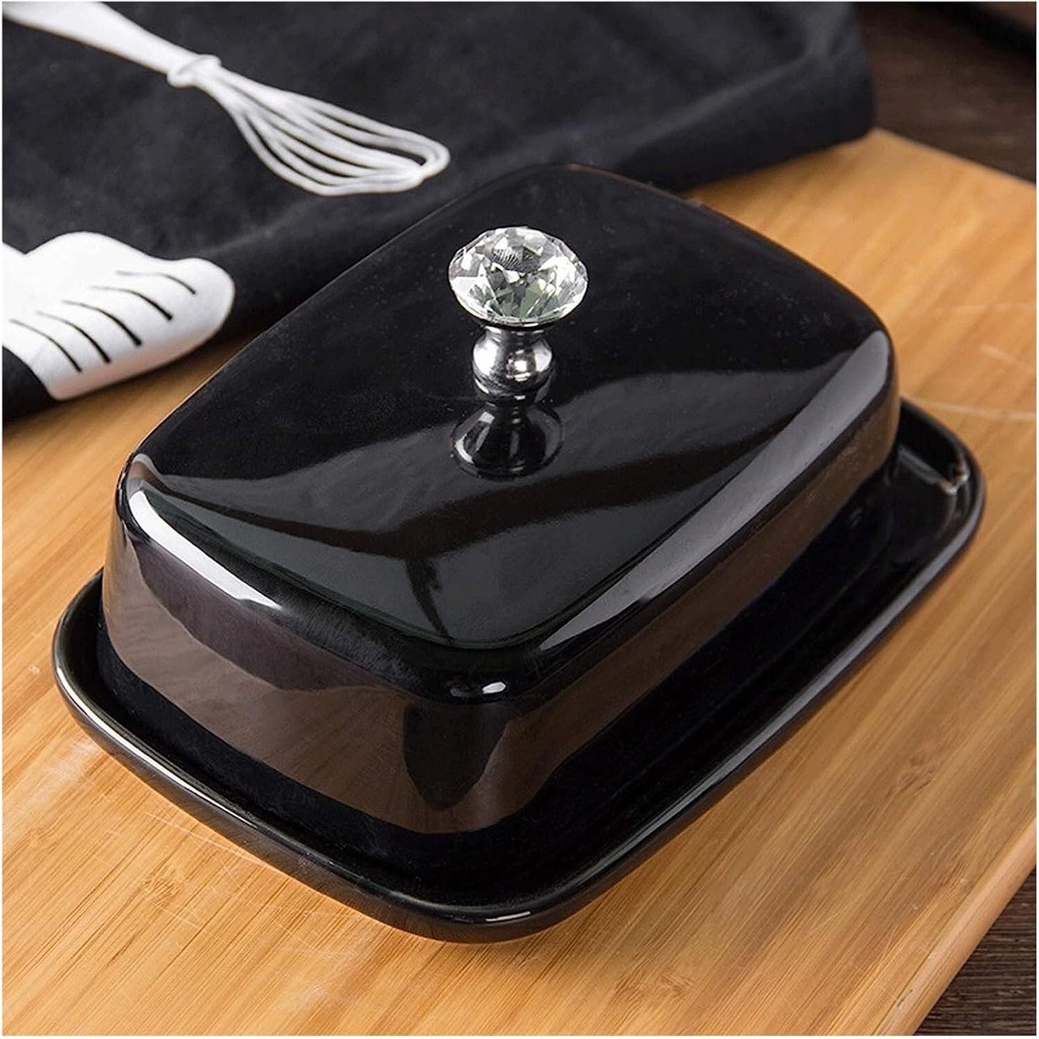 Butter Dish Multipurpose Container That Can Hold Desserts, Fruits, Dried Fruits, Snacks, Butter and Cheese Butter Dish with Lid Kitchen Gift,